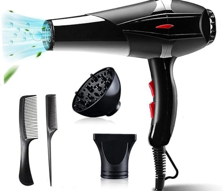 SECADORA CON ACCESORIOS DE 5000