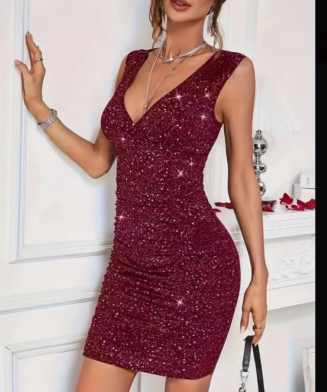 HERMOSO VESTIDO ELEGANTE TALLA L-XL