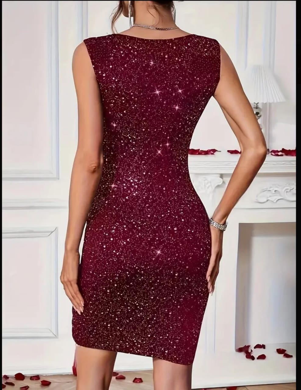 HERMOSO VESTIDO ELEGANTE TALLA L-XL