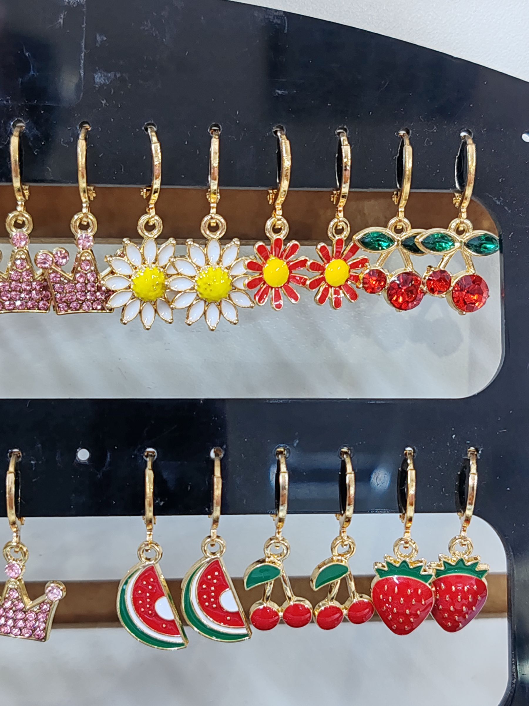 Aretes frutas