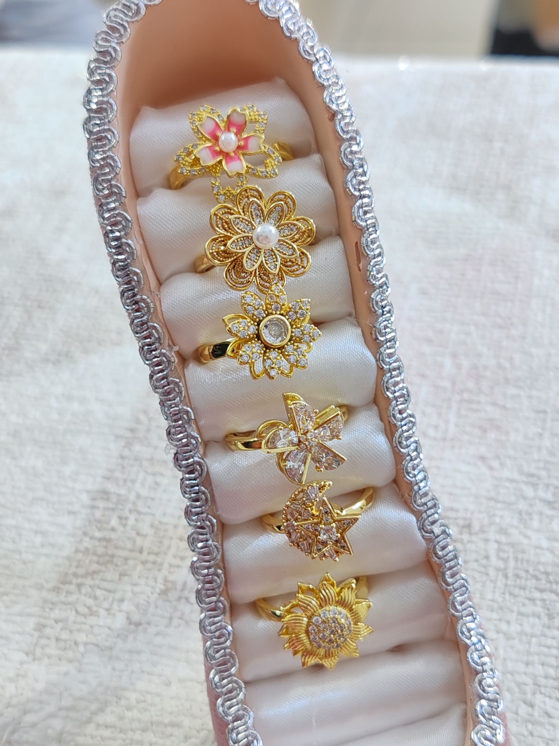 Anillo giratorio regulable