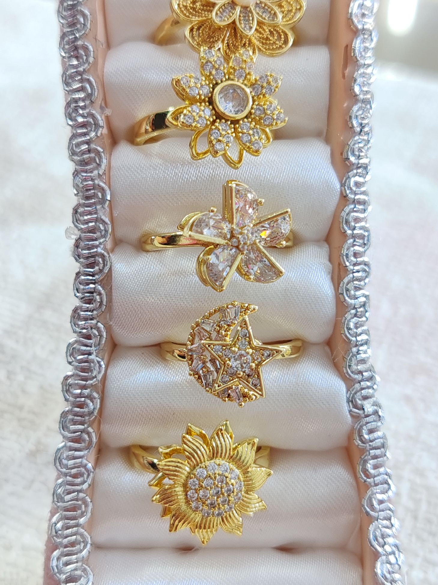 Anillo giratorio regulable