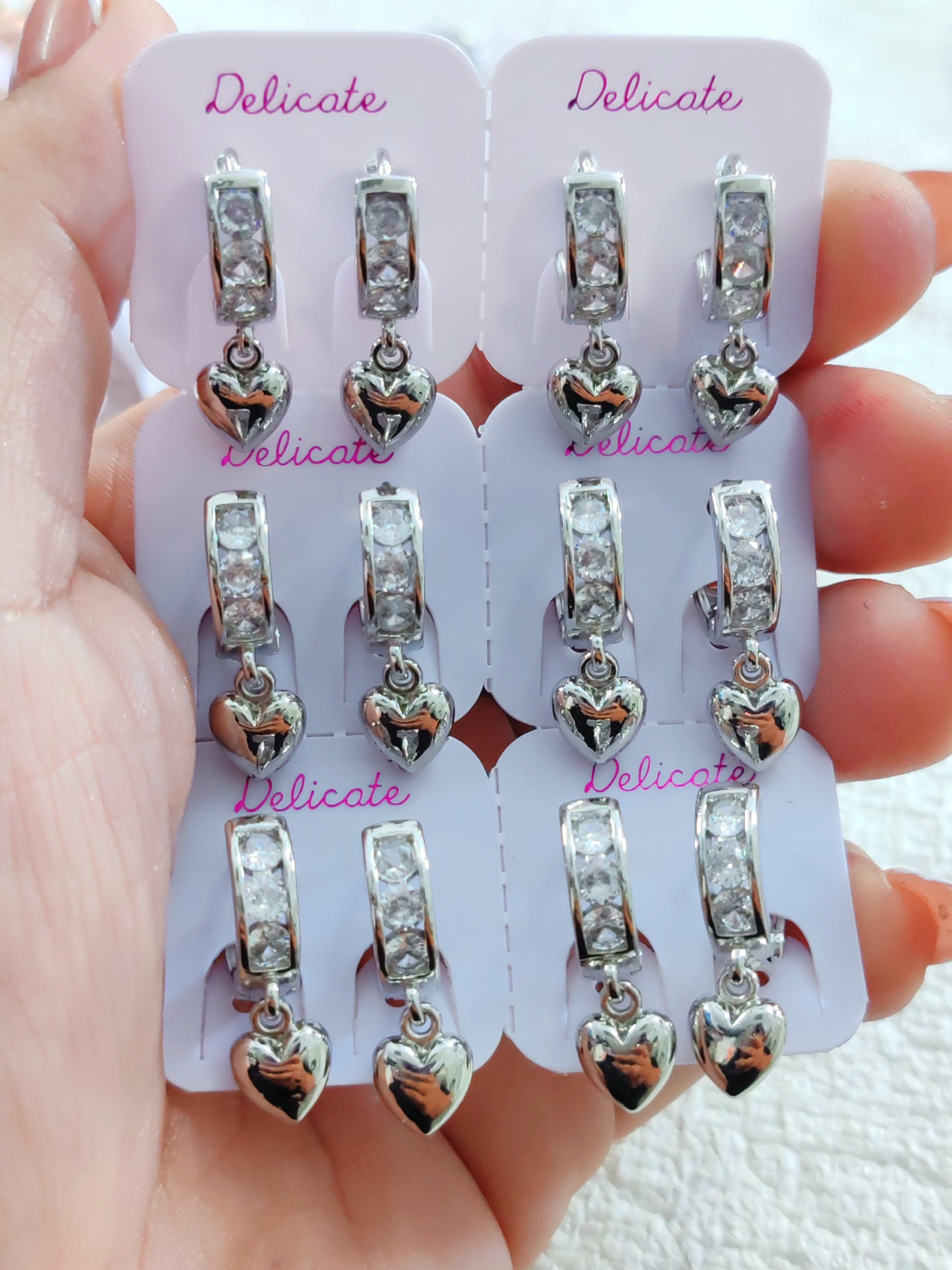 Aretes variados
