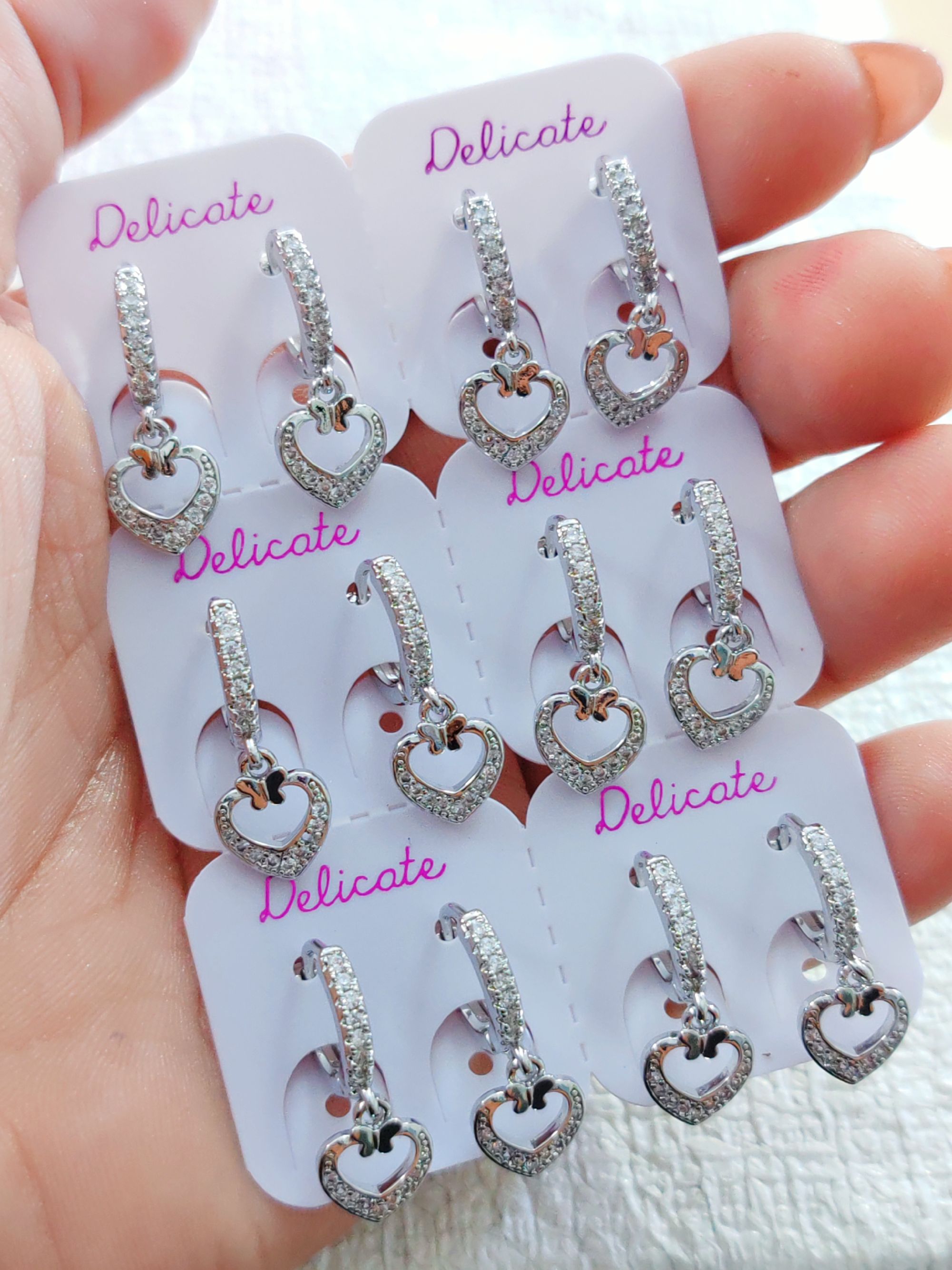 Aretes variados