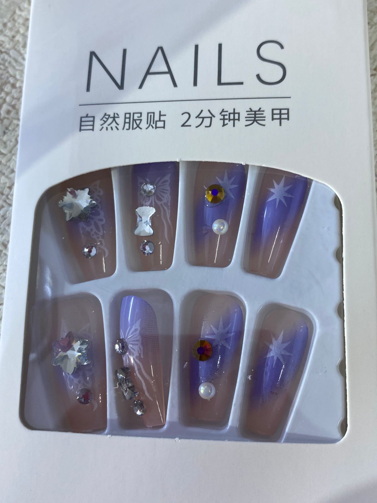 uñas postizas Nails