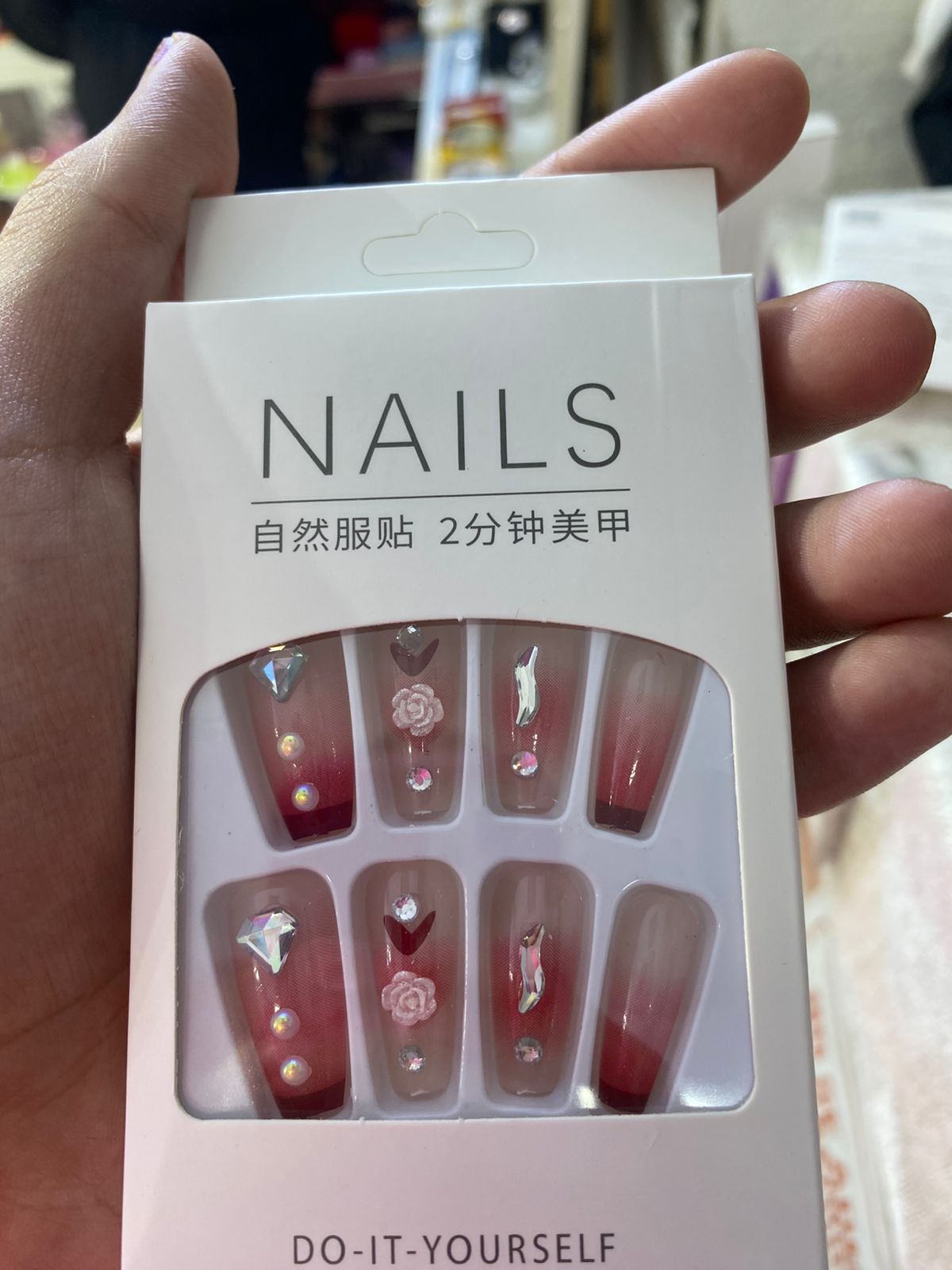 uñas postizas Nails