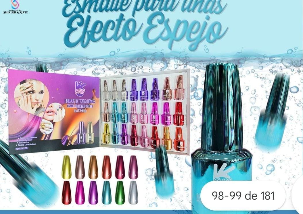 ESMALTE EFECTO ESPEJO