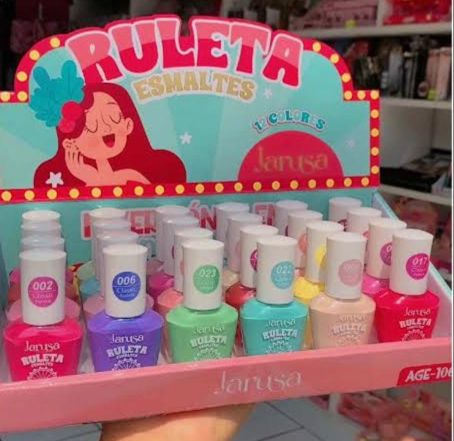 ESMALTES RULETA DE JARUSA