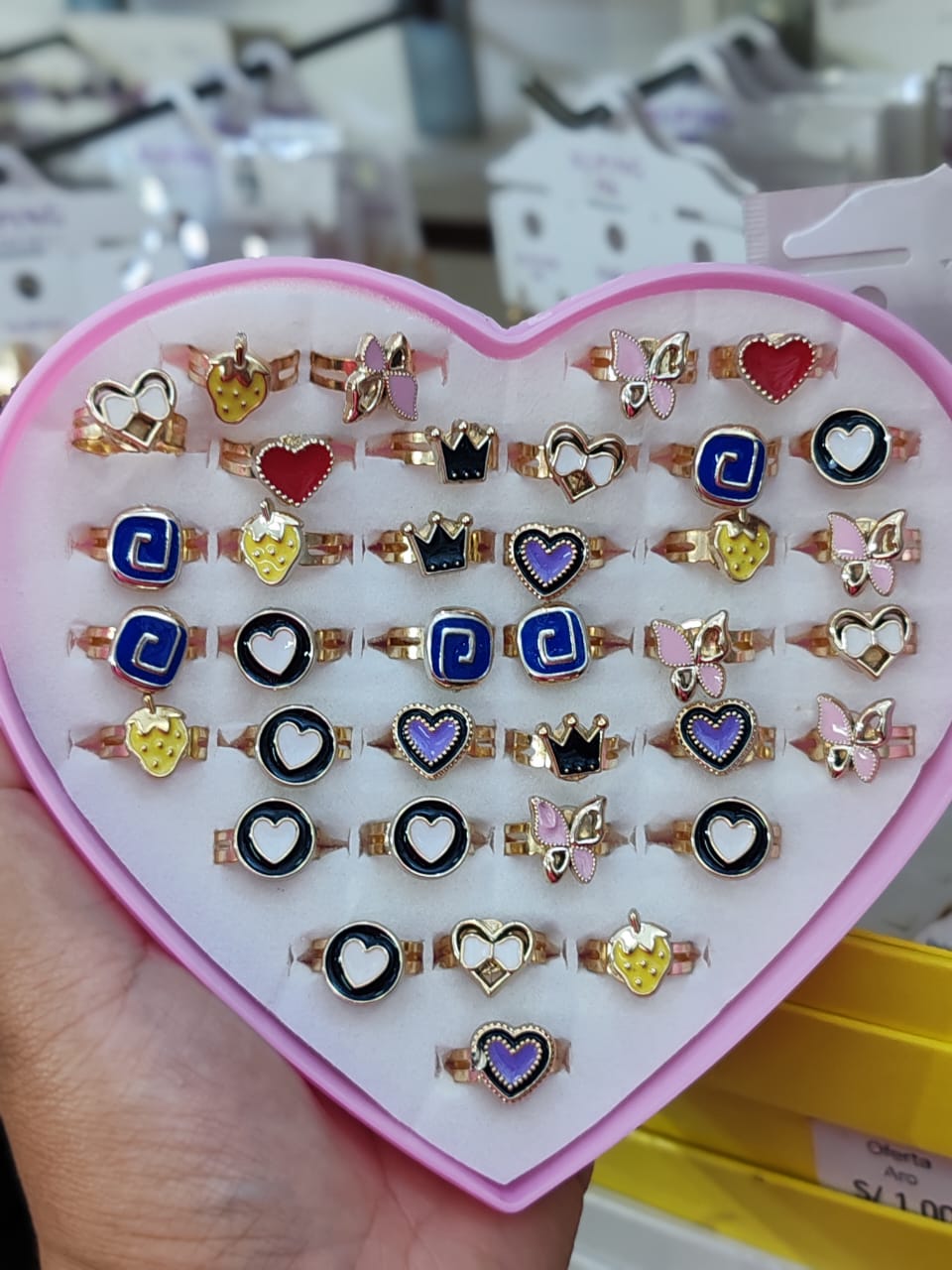 Anillos para niña regulables