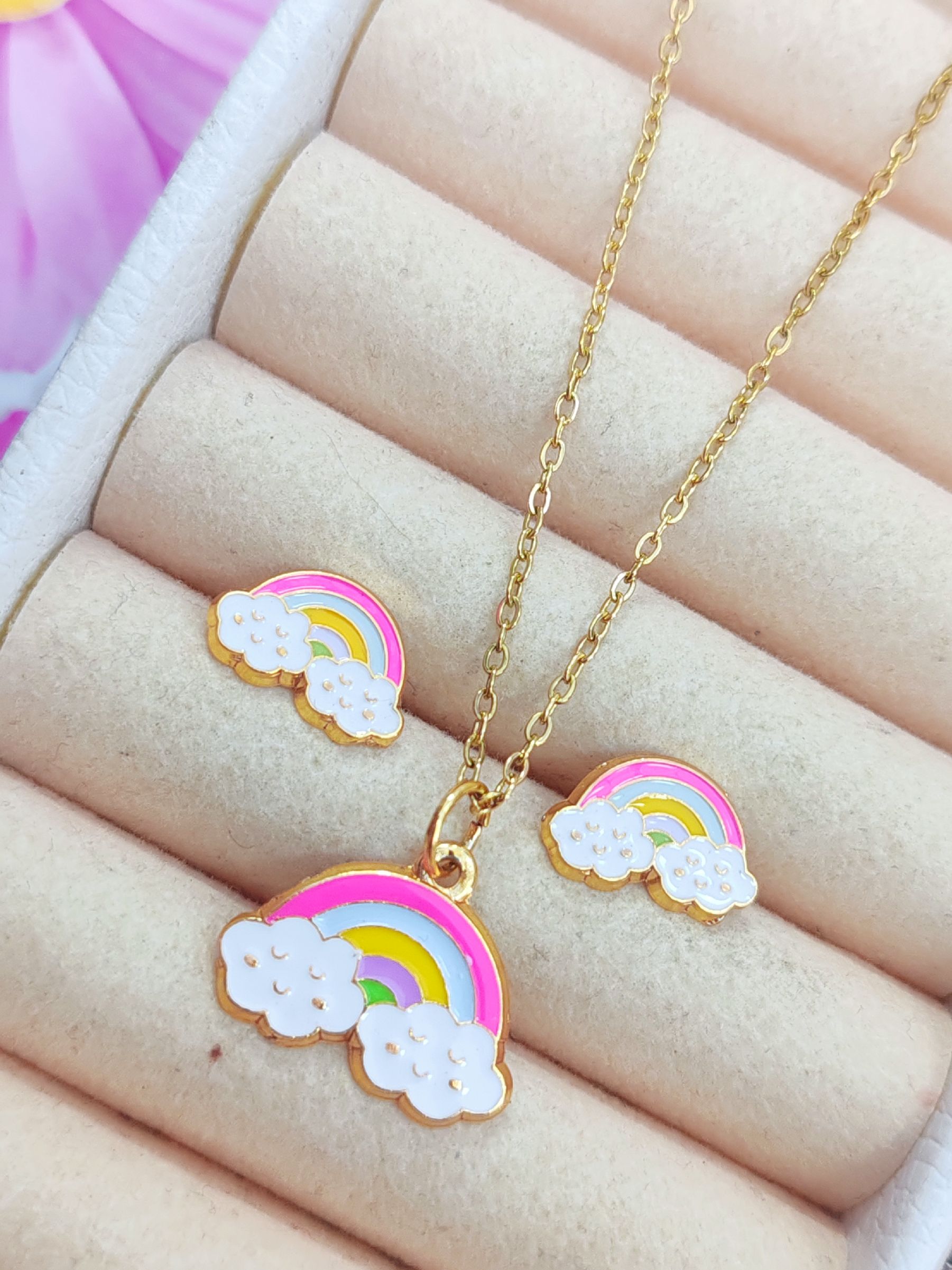 Colección collar con aretes