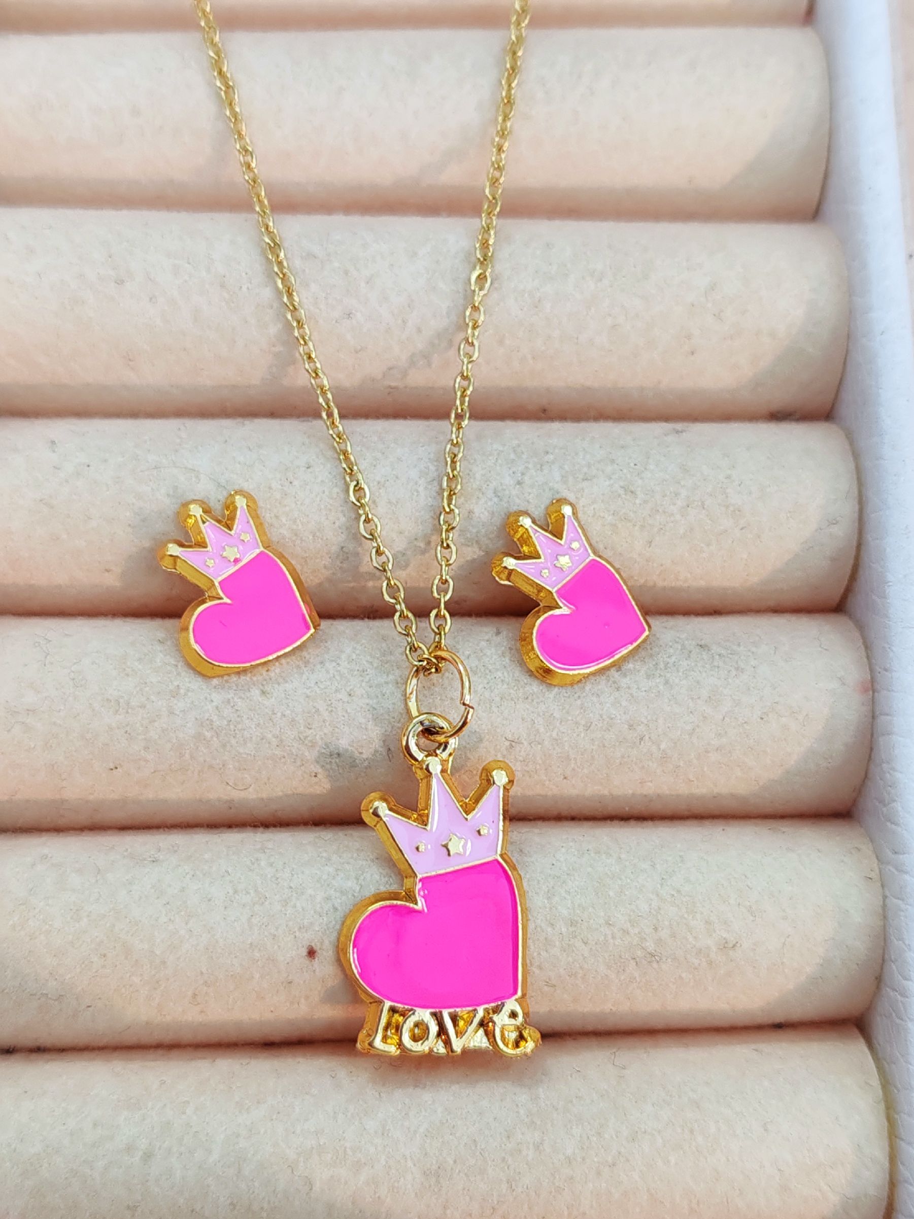 Colección collar con aretes