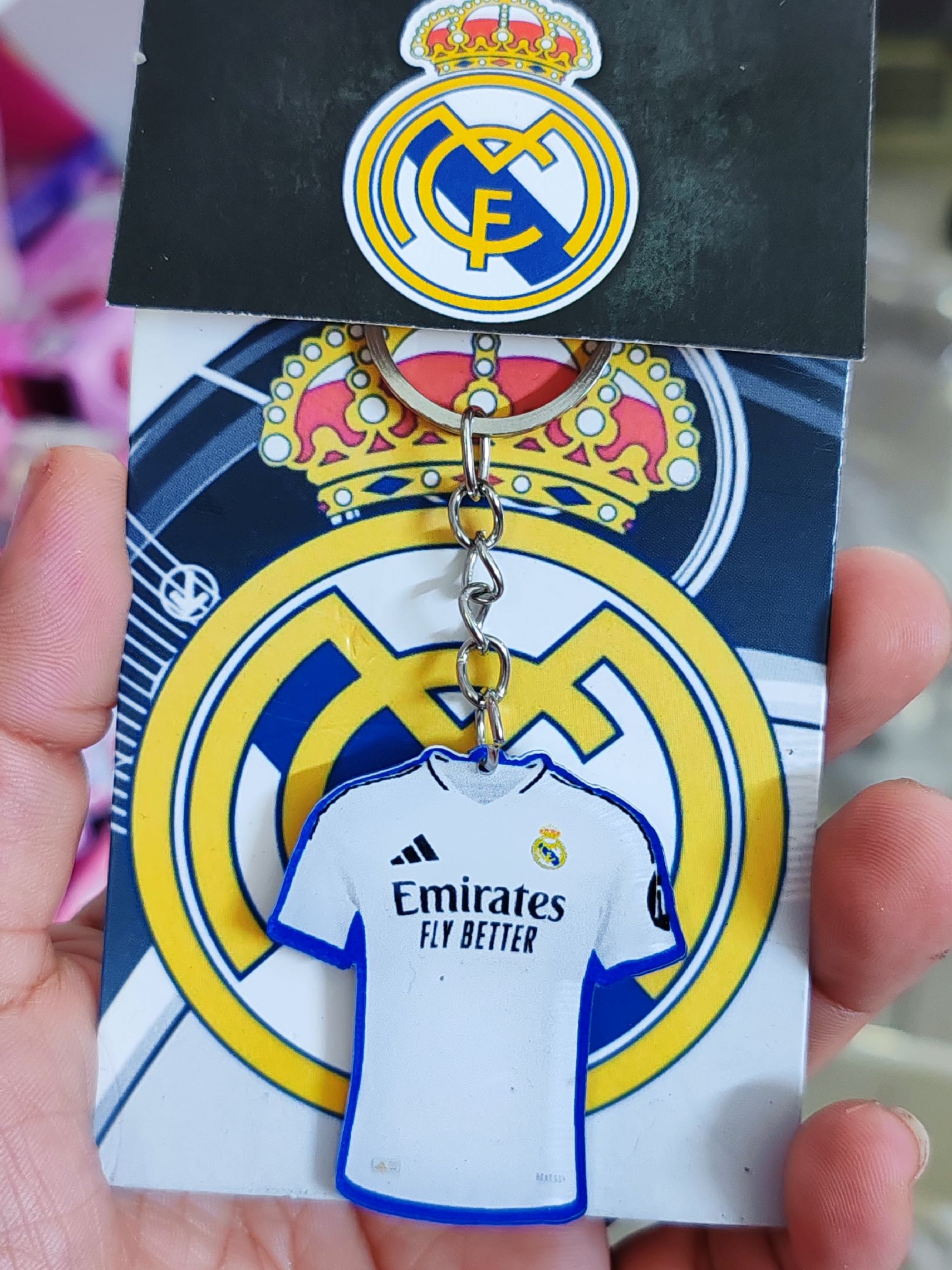 Llaveros equipo Al, U, real, etc