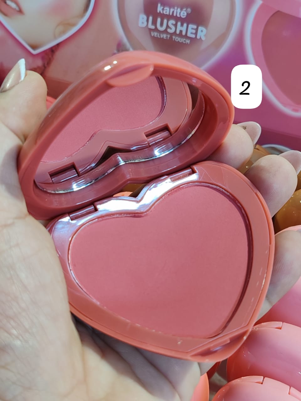 RUBOR CORAZON TEXTURA VELVET