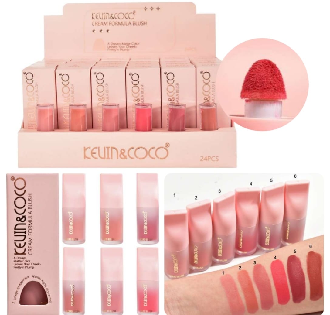 RUBOR TIPO SHE GLAM DE KEVIN & COCO