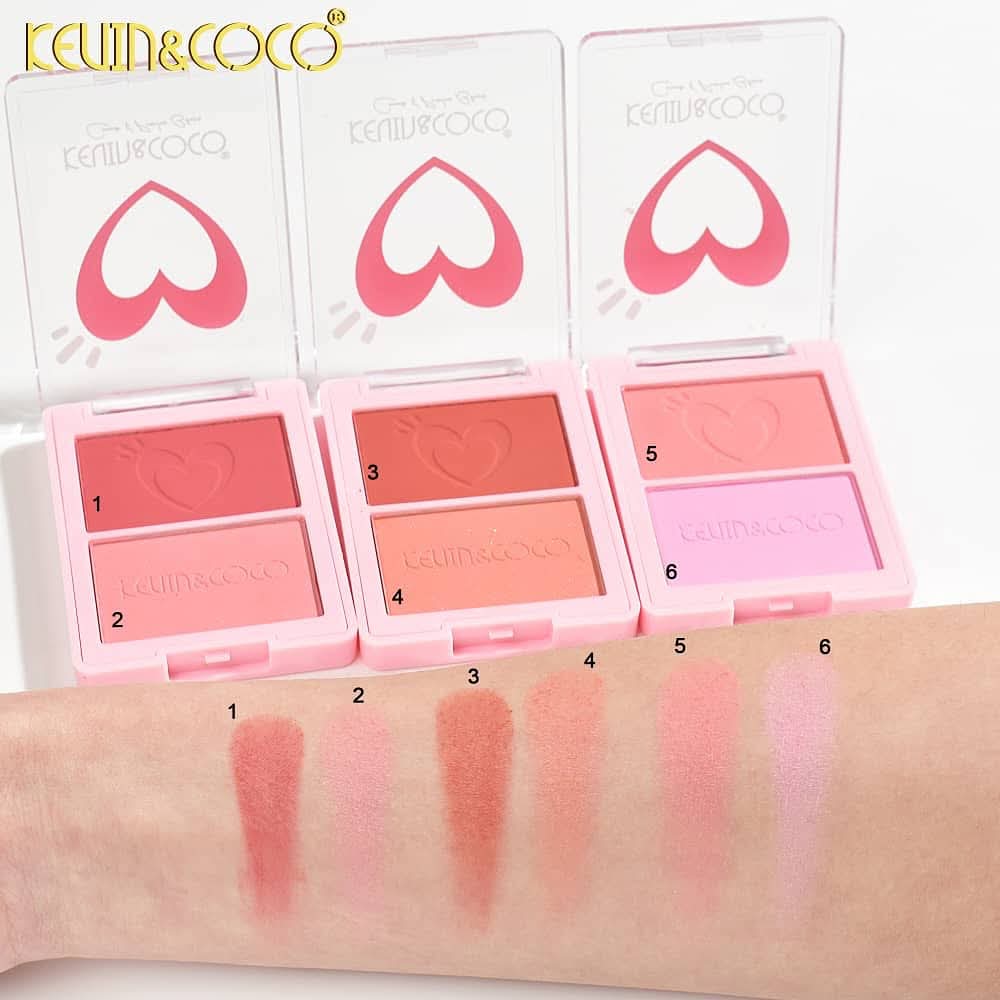 RUBOR DOBLE CORAZON K&C