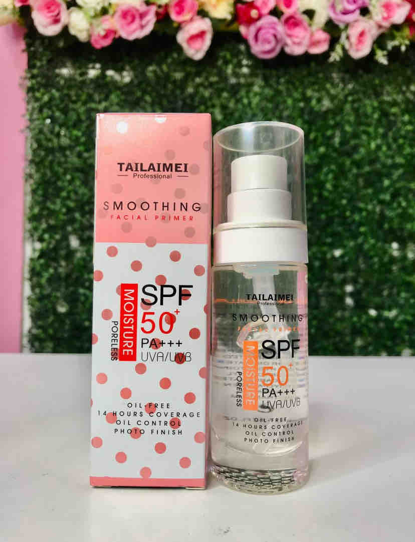 Primer con protector solar al 50%