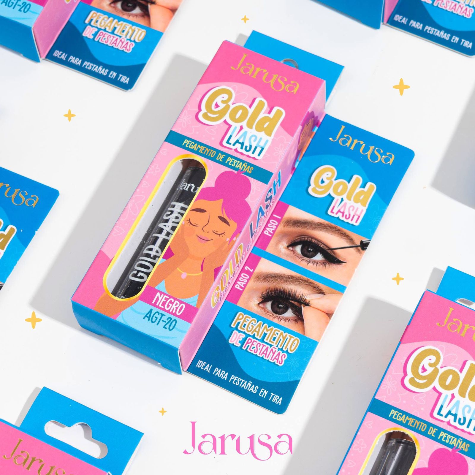 Pegamento de pestañas en color negro JARUSA