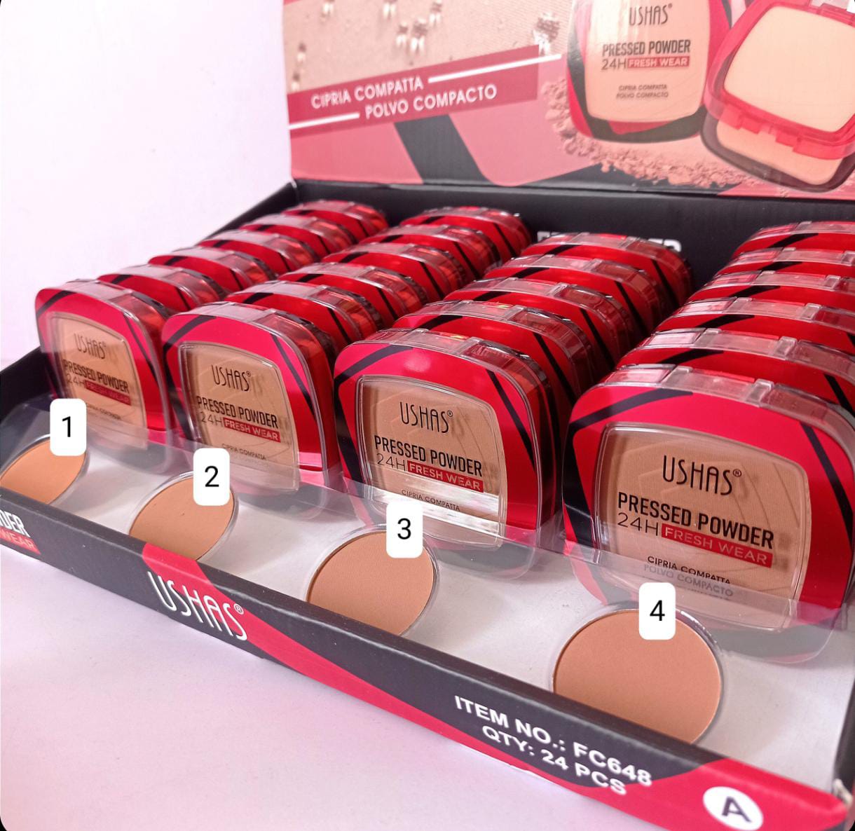 Polvo ushas compacto