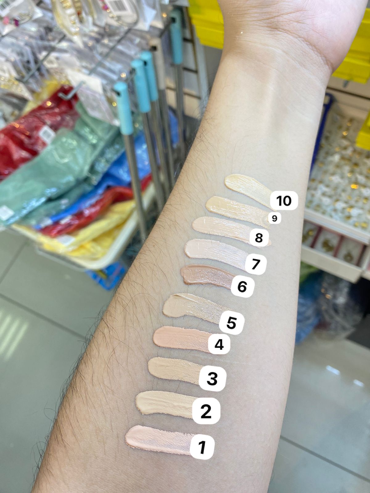 BASE CORRECTORA A PRUEBA DE AGUA SAMANTHA