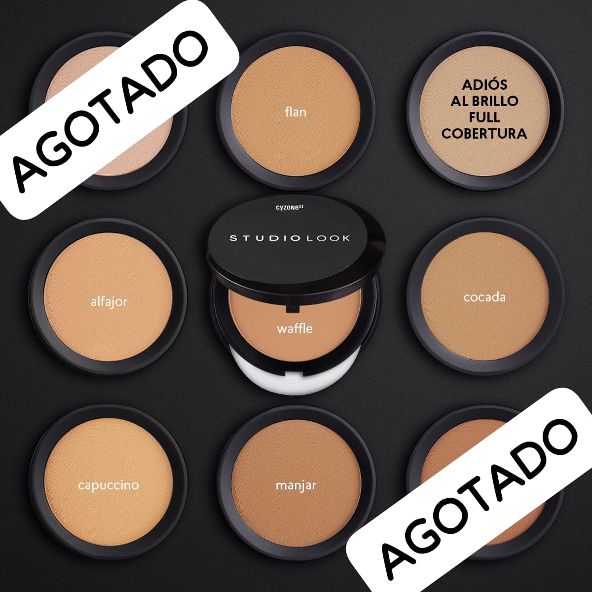 POLVO COMPACTO STUDIO LOOK