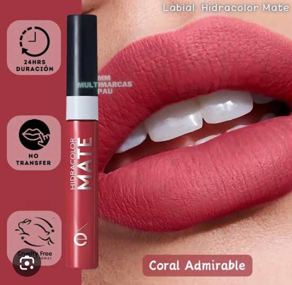 NUEVA FORMULA DE LABIALES COLORFIX ESIKA ACABADO MATTE 24HRS