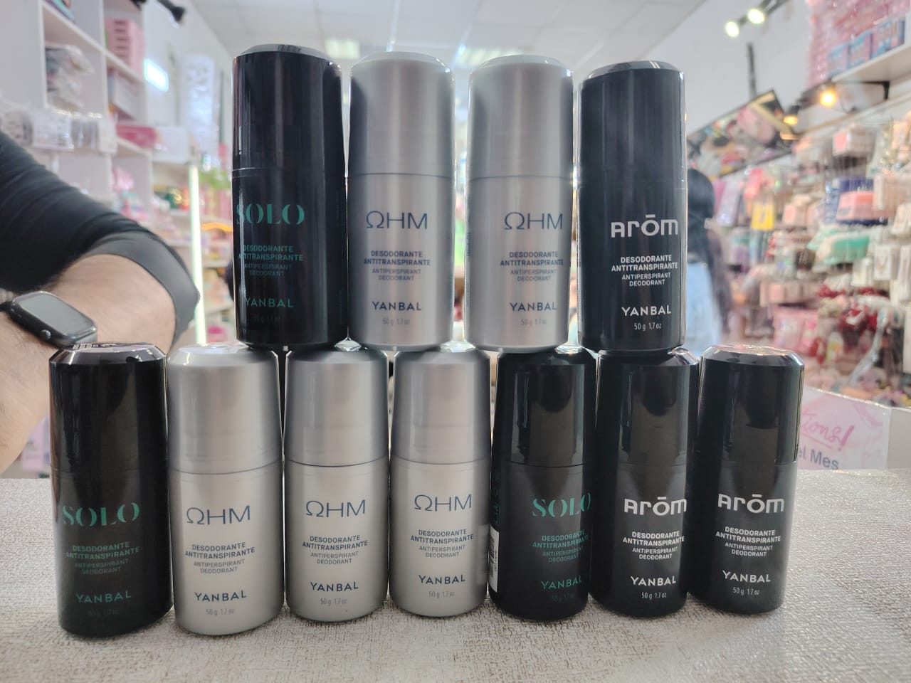 Desodorante roll on yanbal para varon