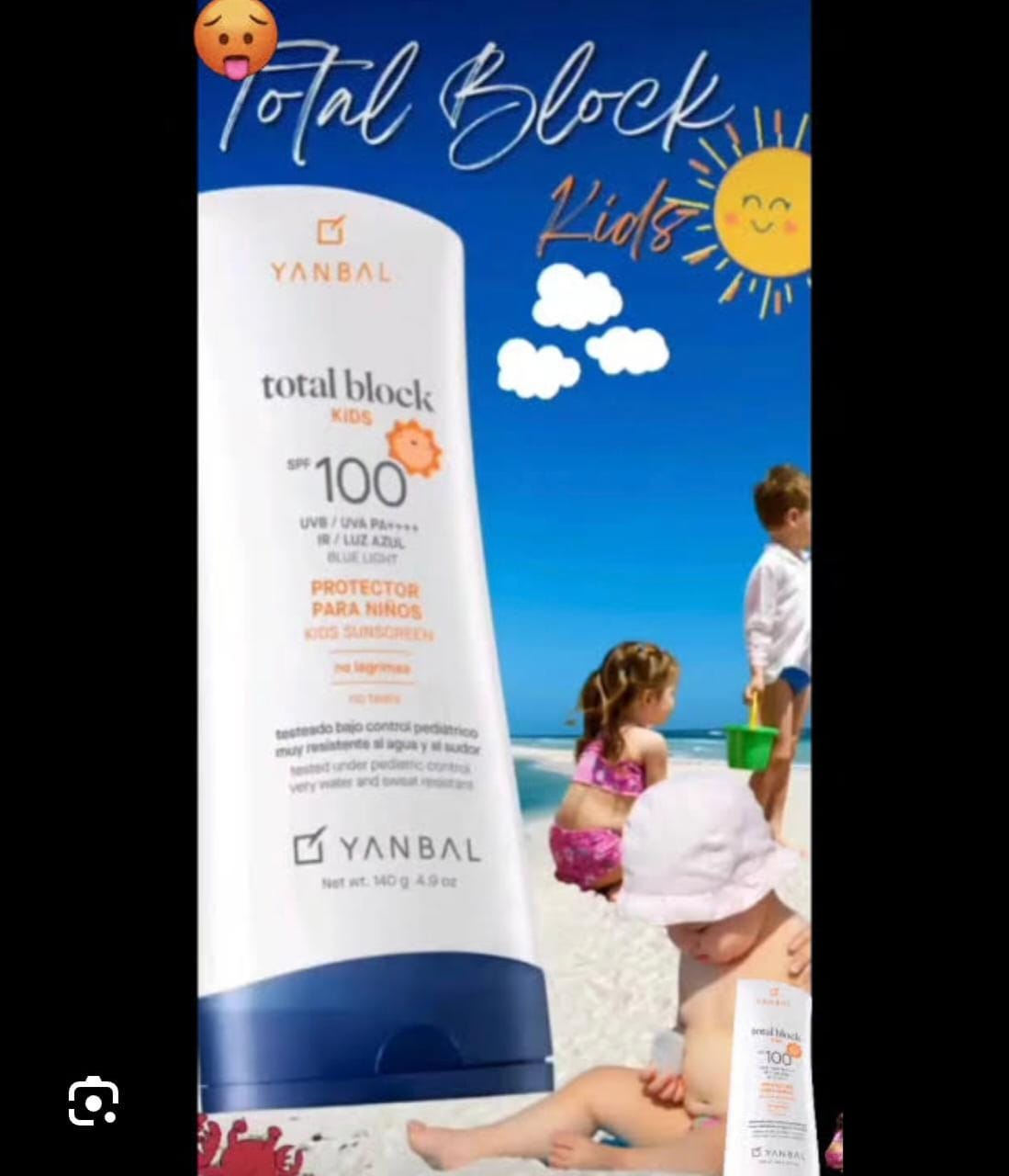 TOTAL BLOCK KIDS 140G