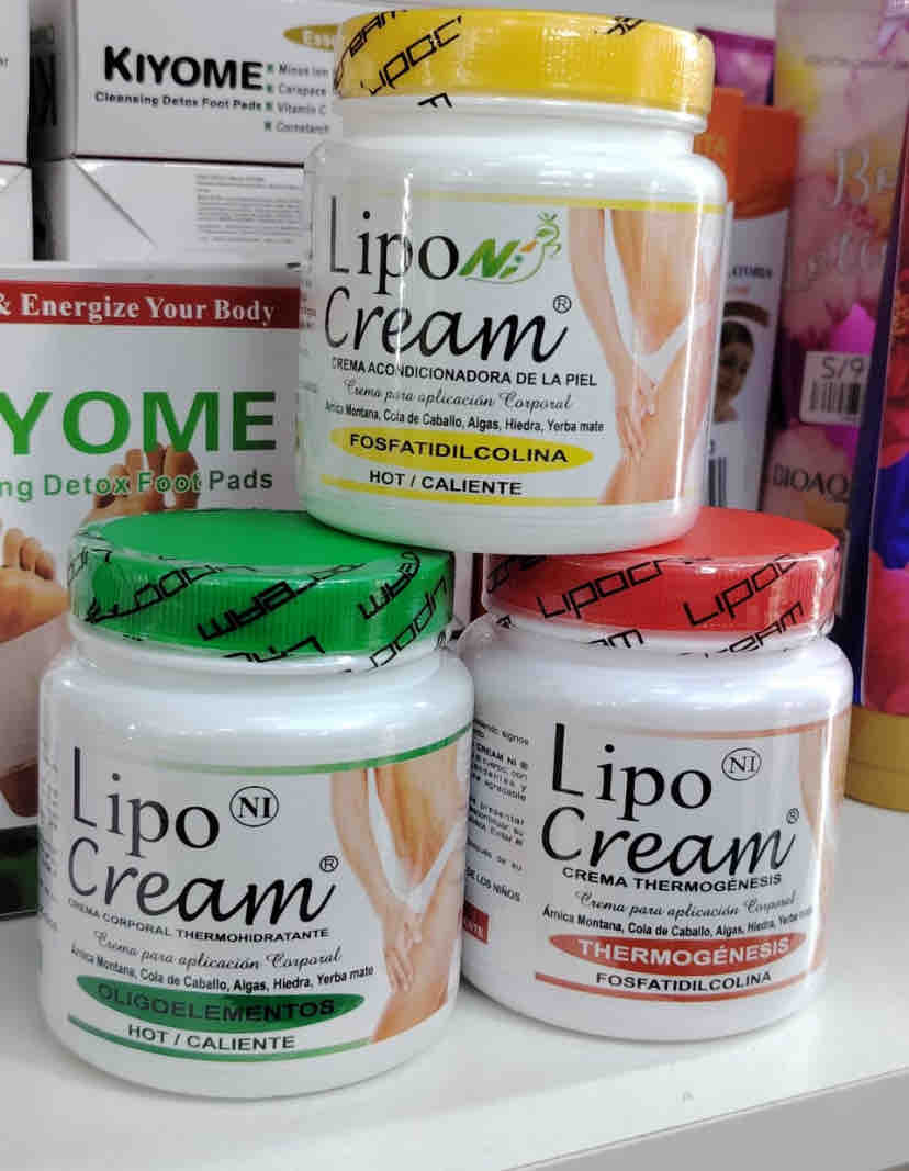 LIPO CREAM REDUCTORAS