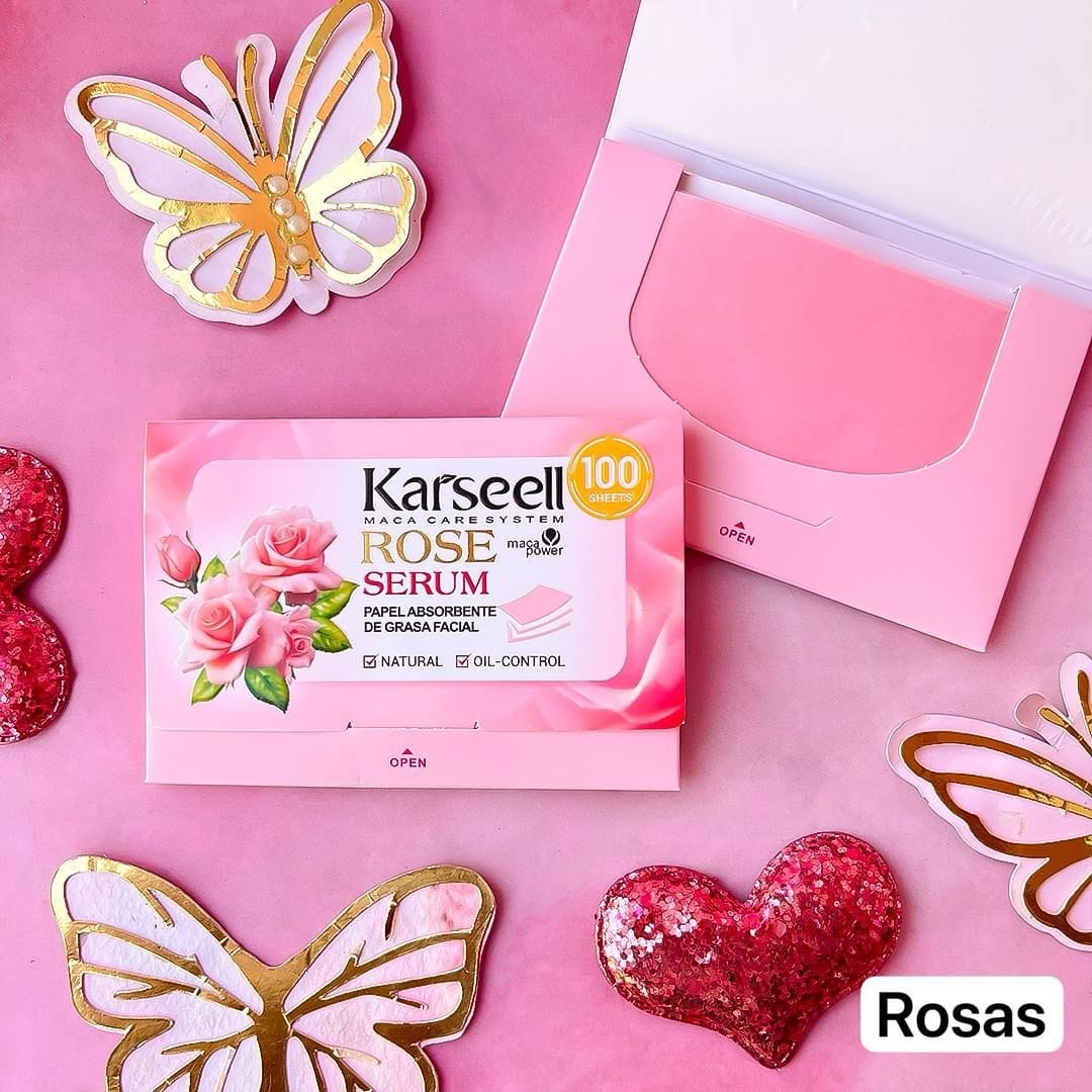 PAPEL KARSELL ABSORBENTE DE GRASA FACIAL