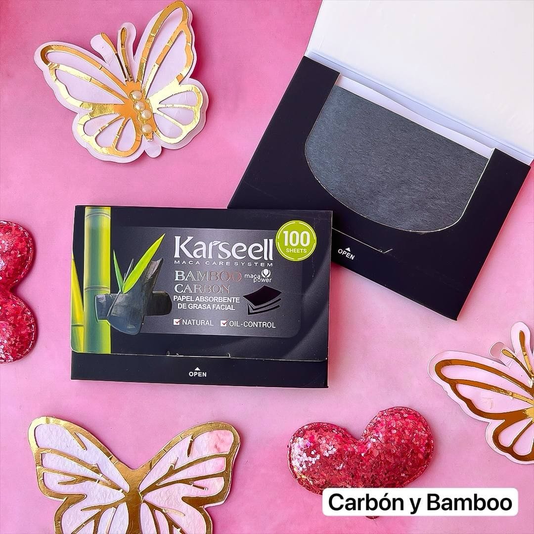 PAPEL KARSELL ABSORBENTE DE GRASA FACIAL