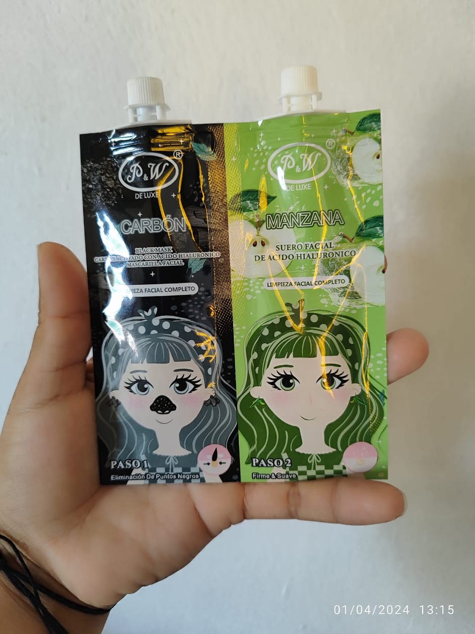 MASCARILLA DE LIMPIEZA PROFUNDA Y SUERO HIDRATANTE 2 EN 1