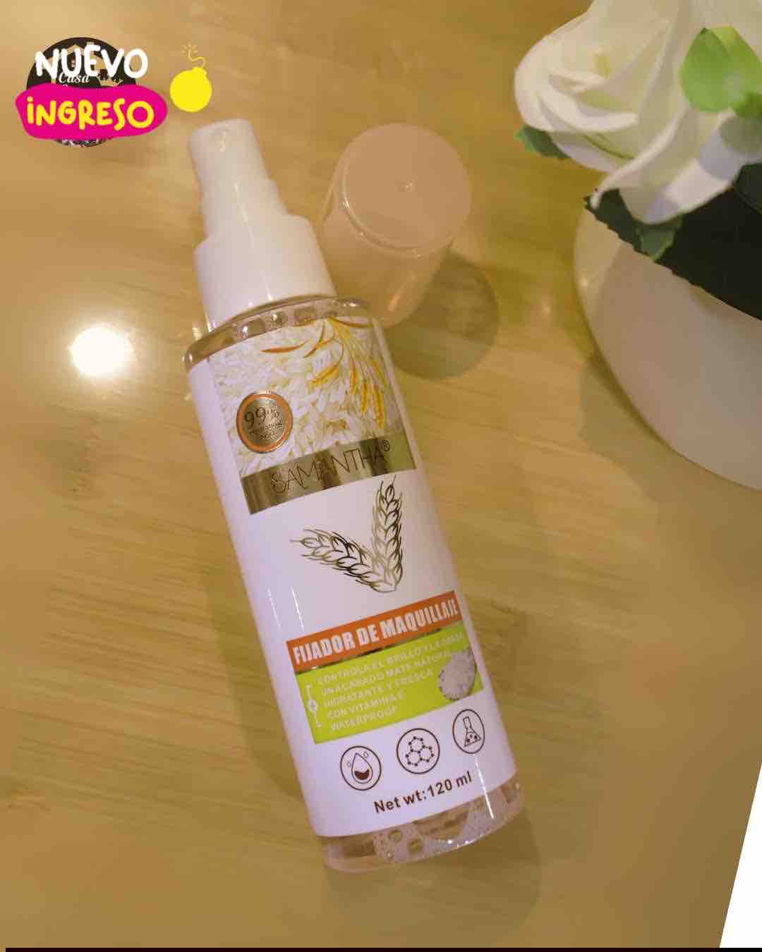 FIJADOR DE MAQUILLAJE "ARROZ"