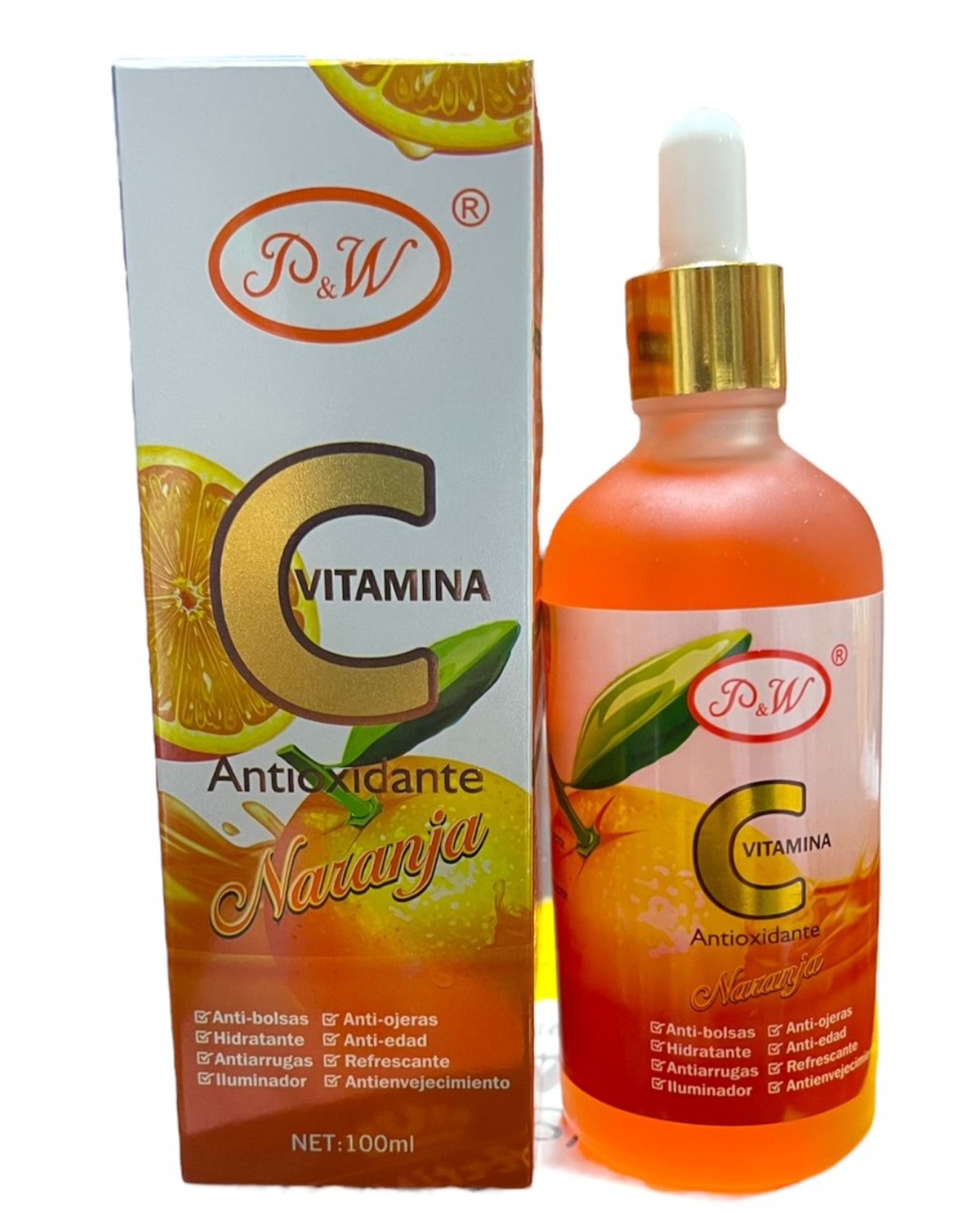 SUERO FACIAL CON VITAMINA C