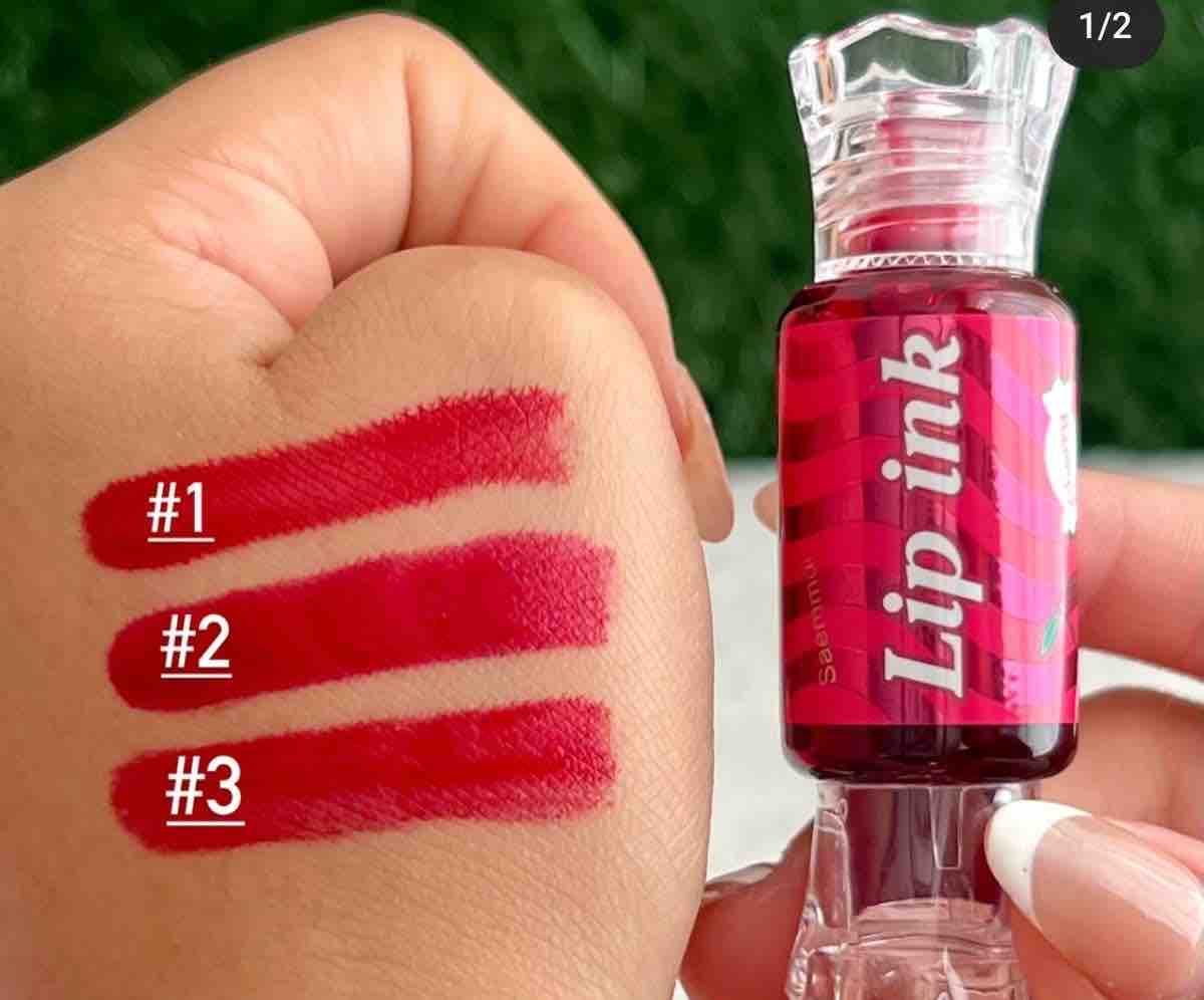 Tinta 3en1 Ideal para labios, mejillas, párpados