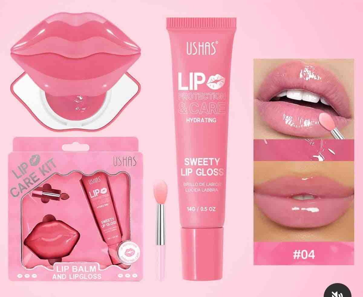 Set 3en1 gloss e hidratante