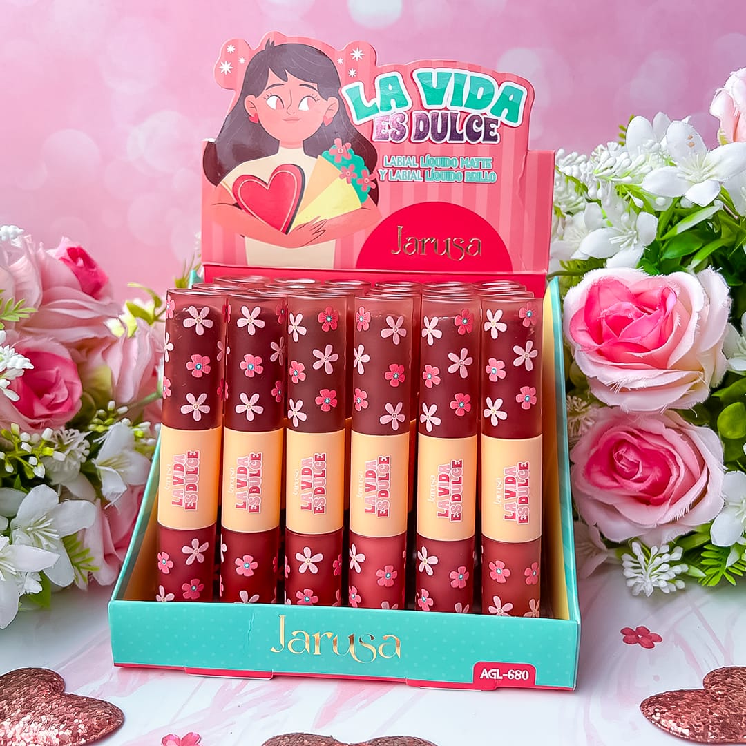 Labial dúo la vida es dulce