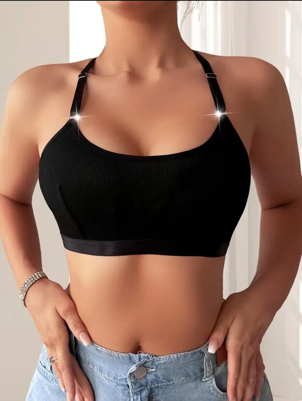 Brasier top negro