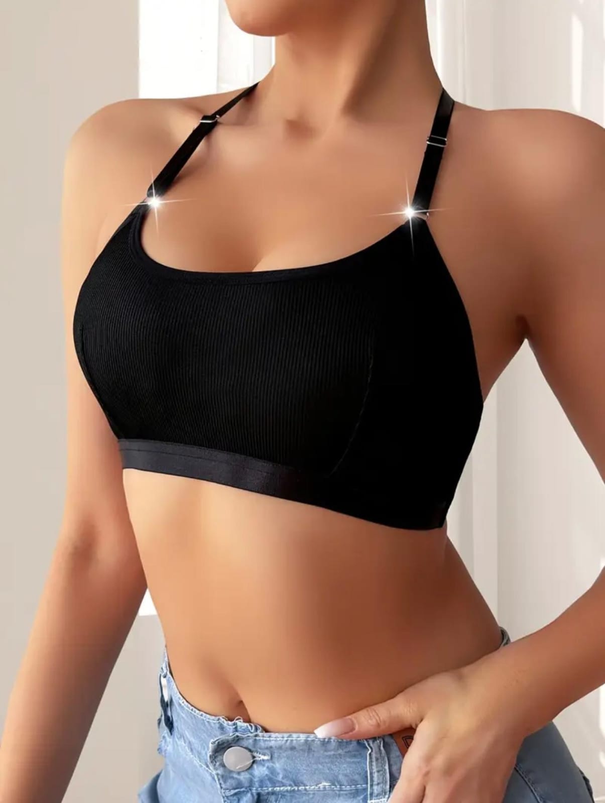 Brasier top negro