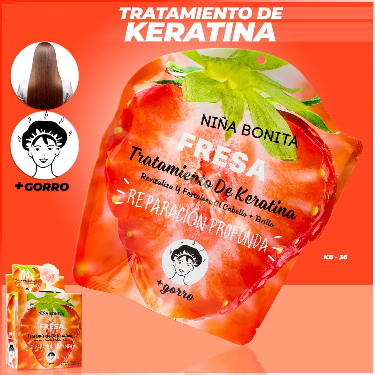 Tratamiento keratina para cabello