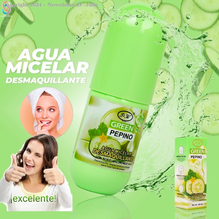 Agua micelar desmaquillante pyw