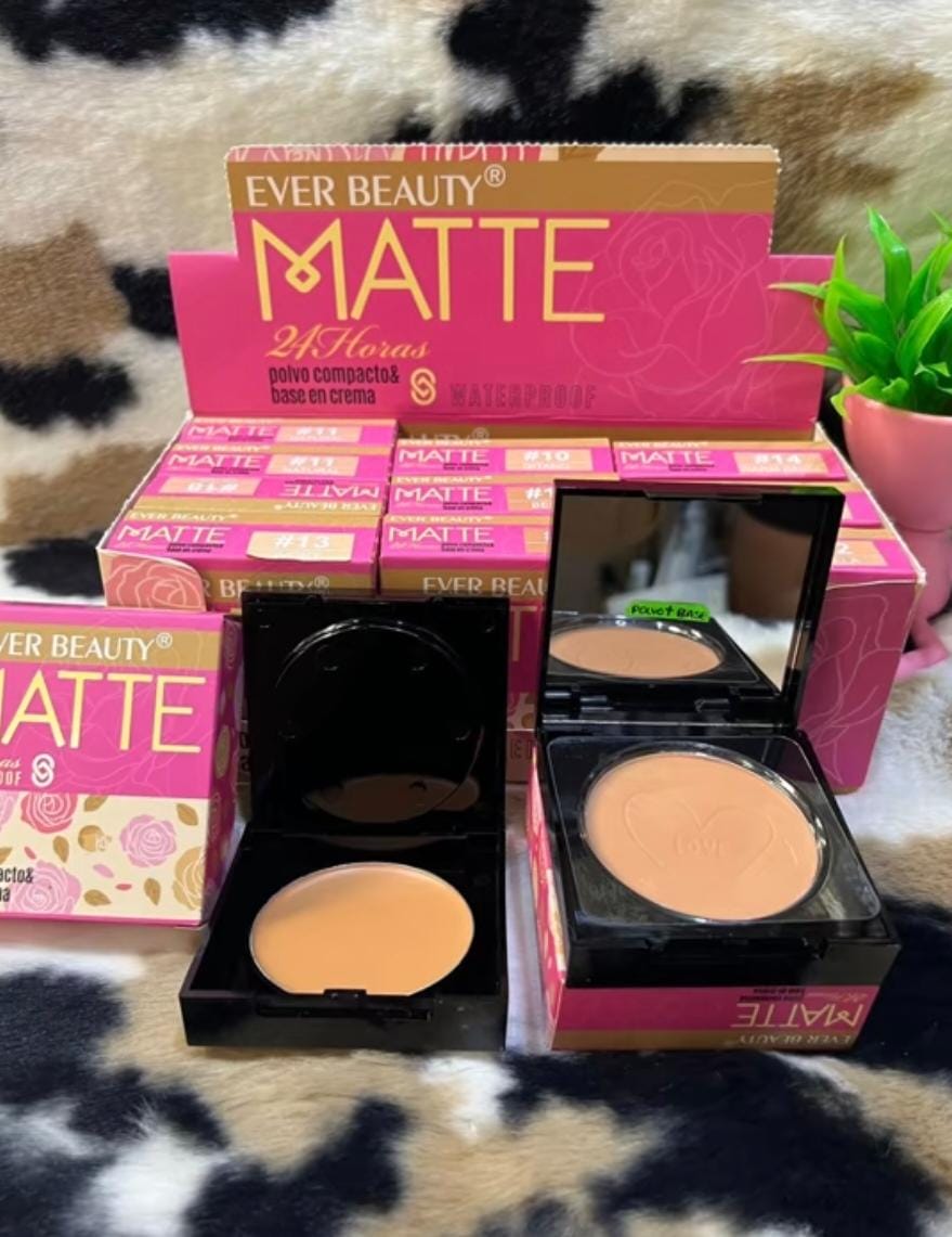 Polvo y base ever beauty