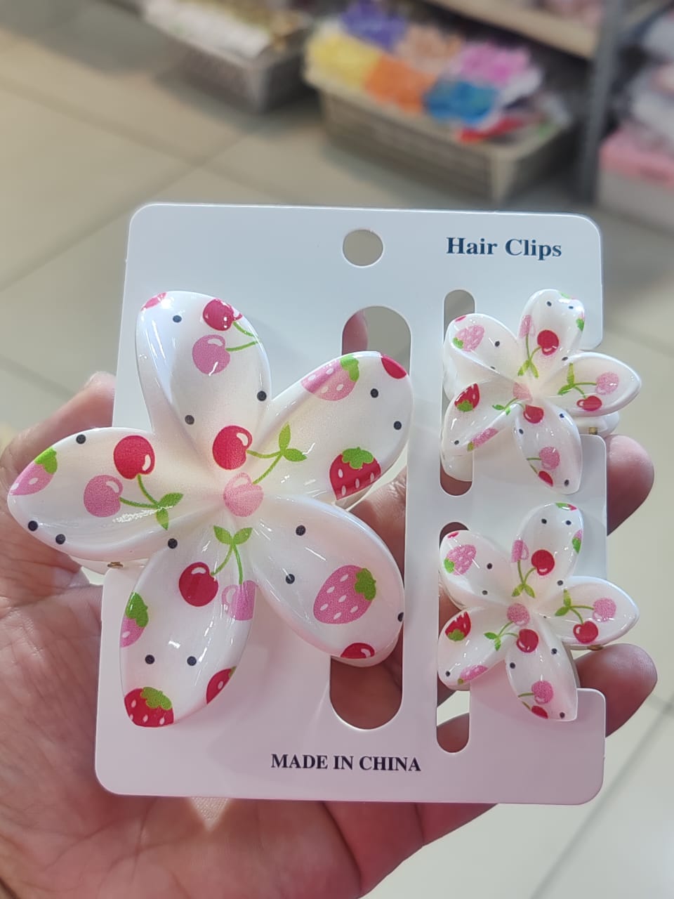 PACK DE GANCHOS CEREZA