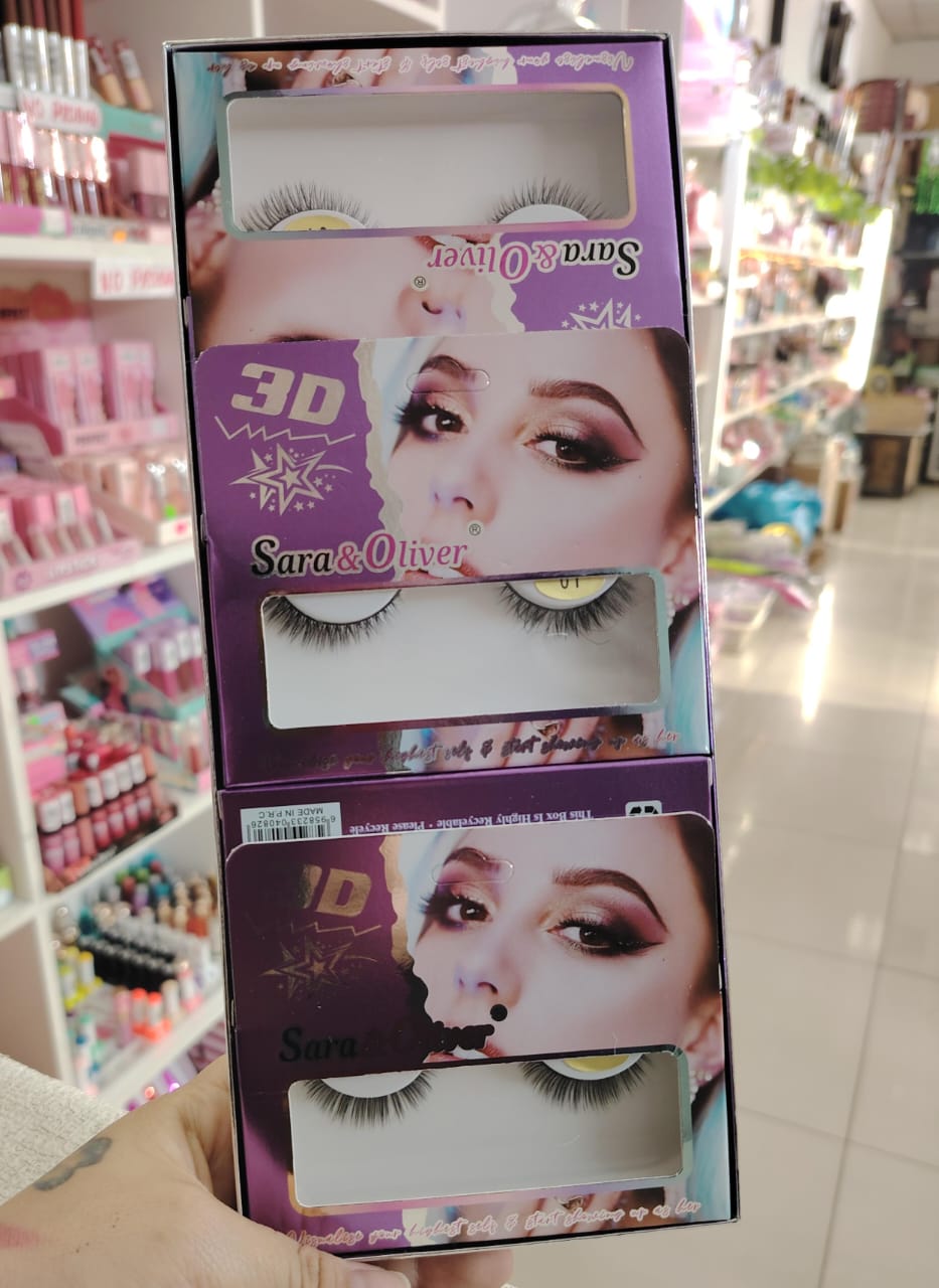 PESTAÑAS SARA & OLIVER