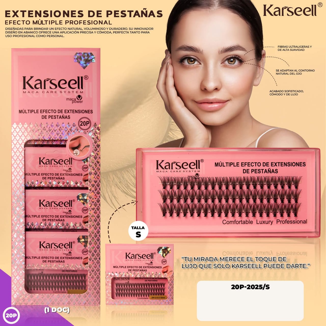 PESTAÑAS 1X1 KARSEELL