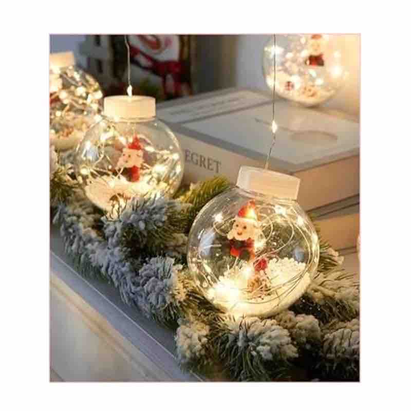 Cascada de luces navideñas