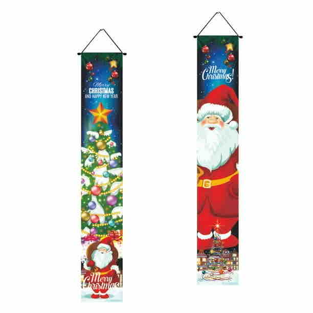 Banderines navideños