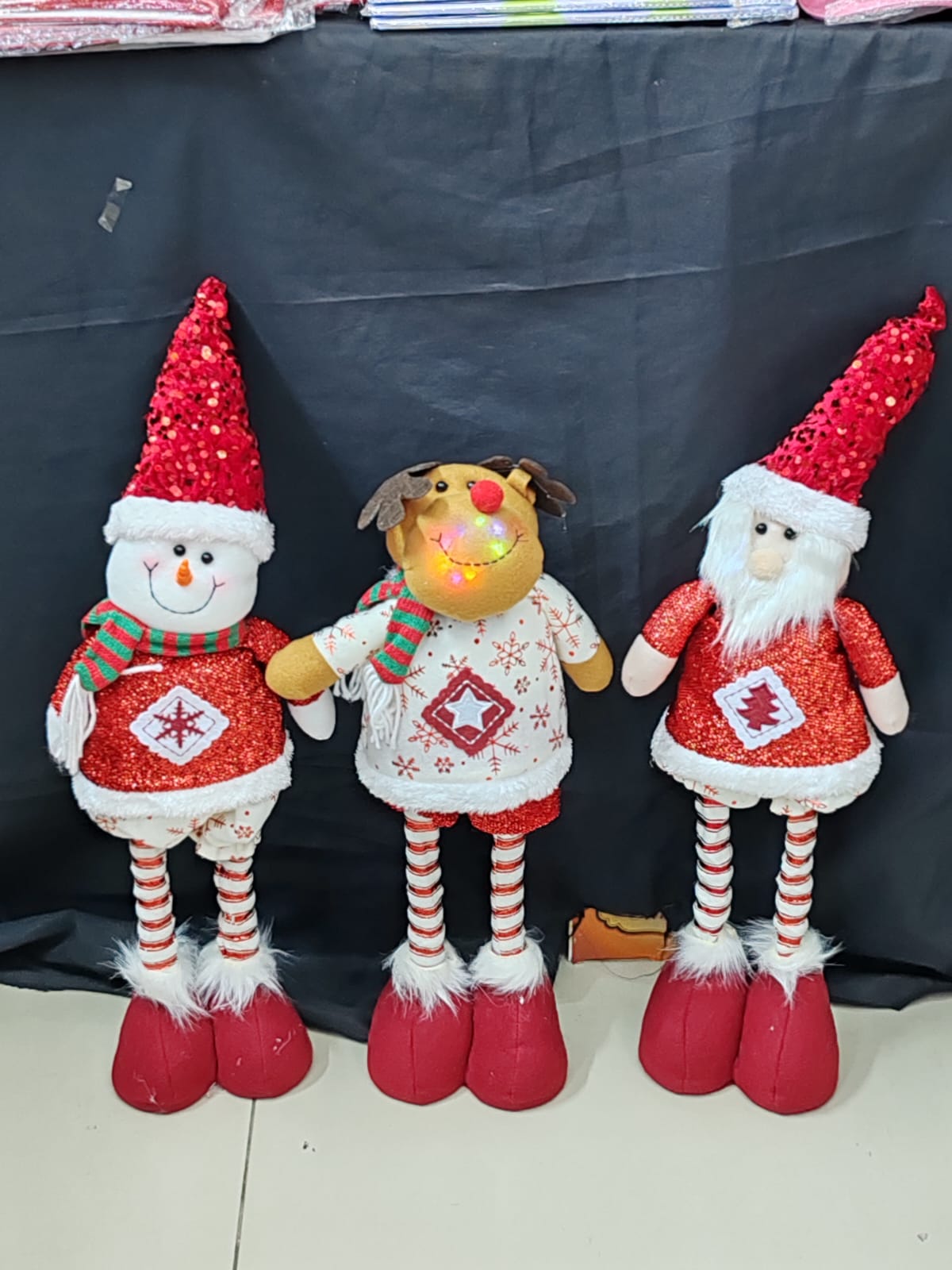 Patilargas led rojas