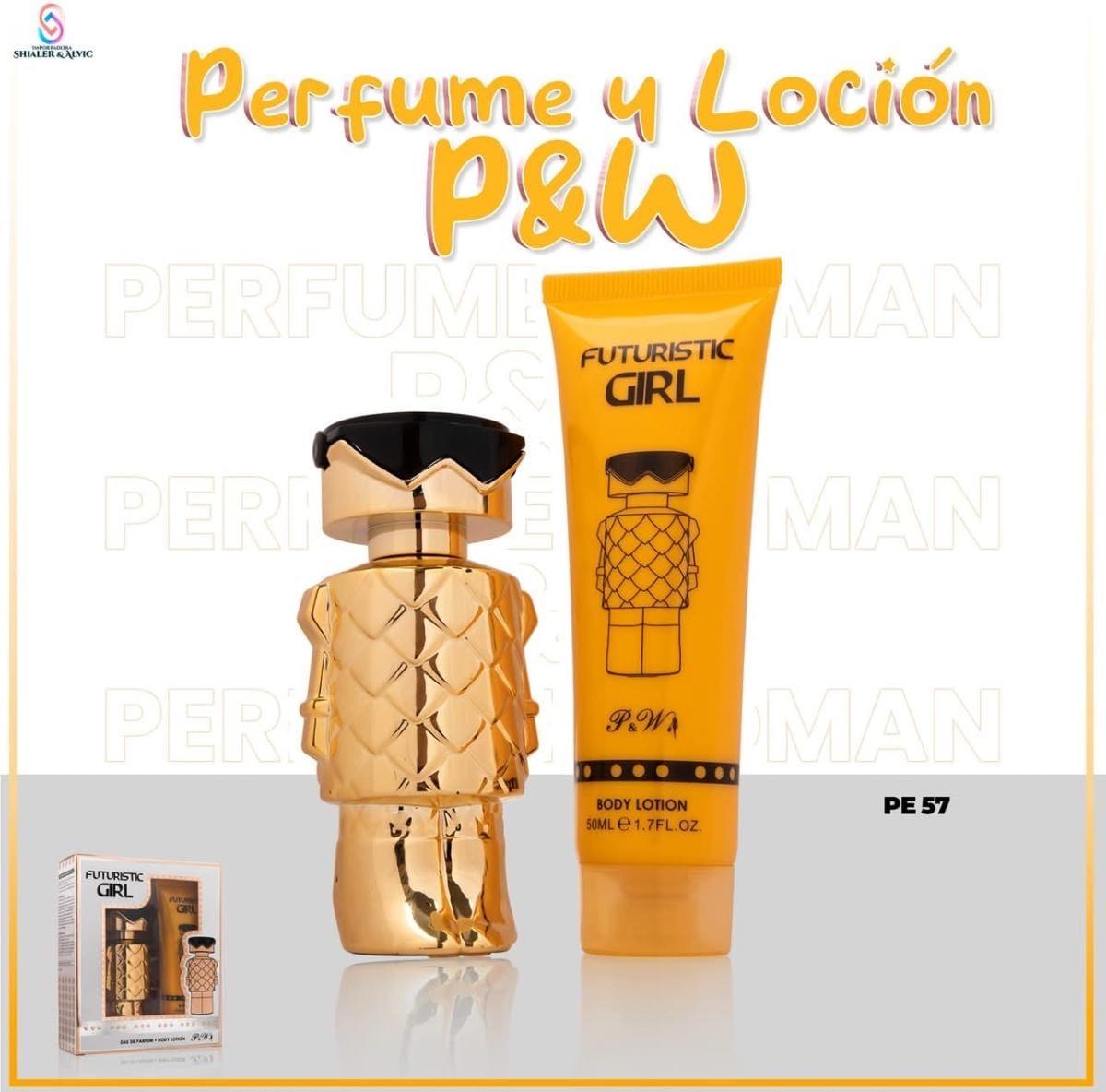 PERFUME Y LOCION P&W