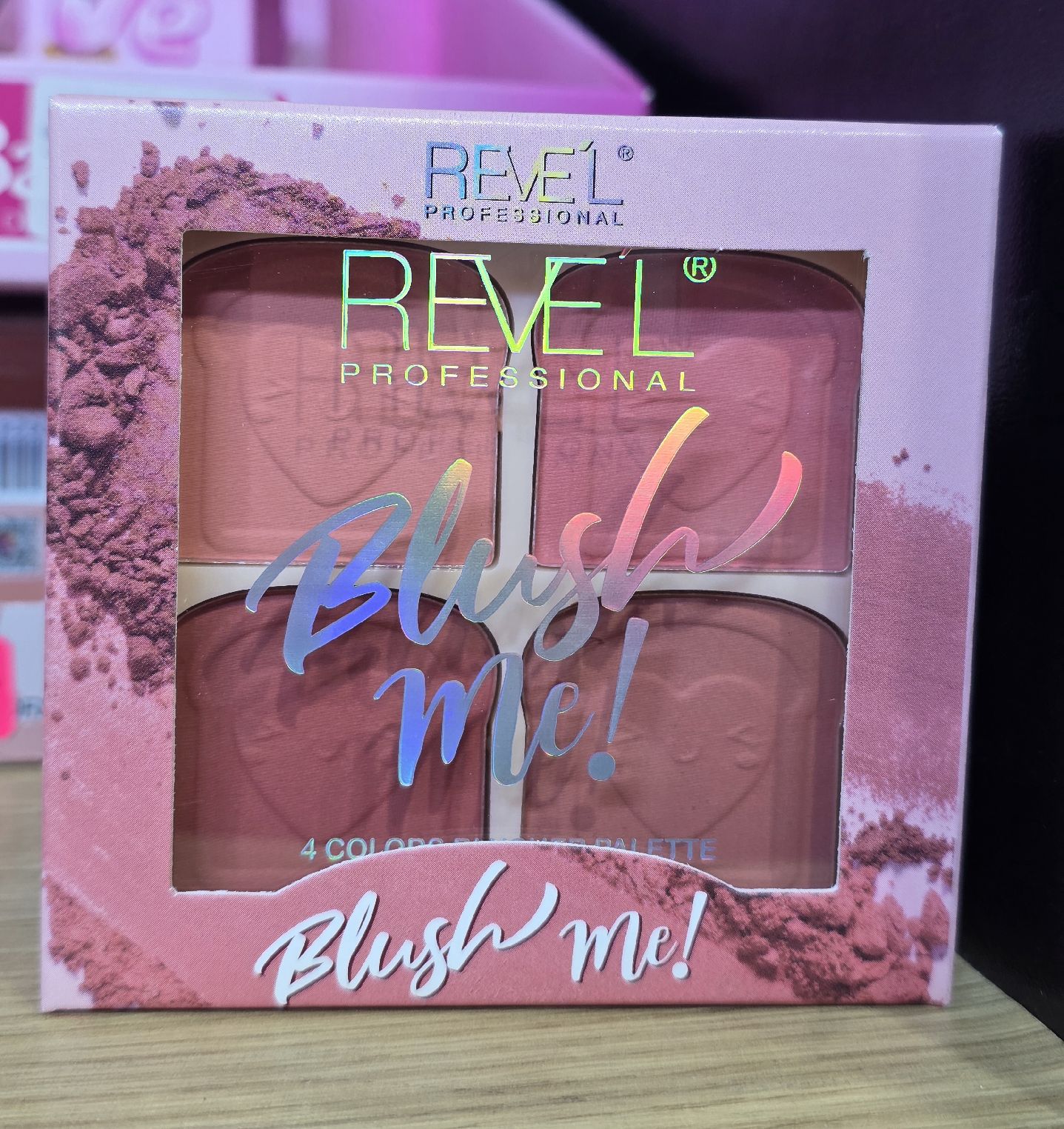 CUARTETO DE RUBORES REVEL BLUSH ME!