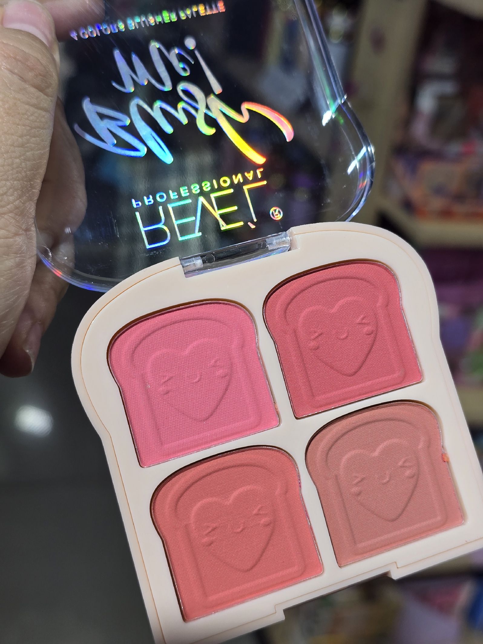 CUARTETO DE RUBORES REVEL BLUSH ME!